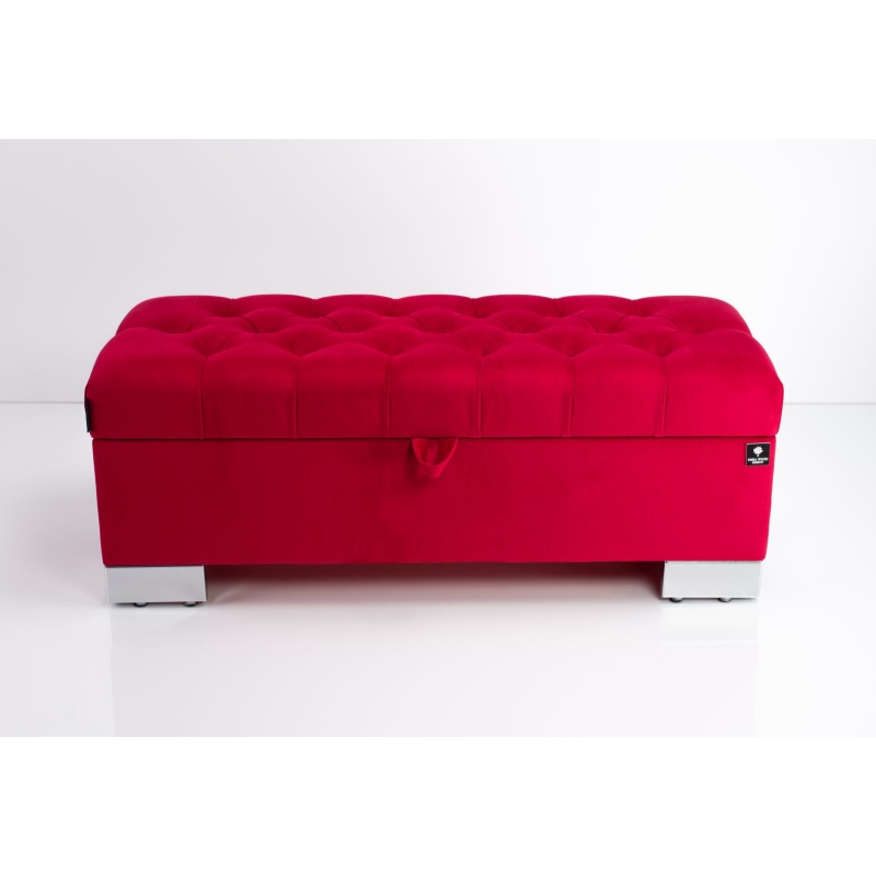 Tufted Storage Bench